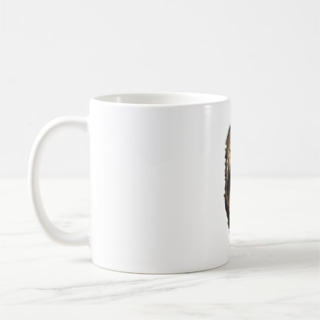 Tysk Schäferhund 005  Kaffemugg (Vänster)