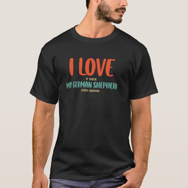 Tysk schäferhund ägare 3 t shirt (Framsida)