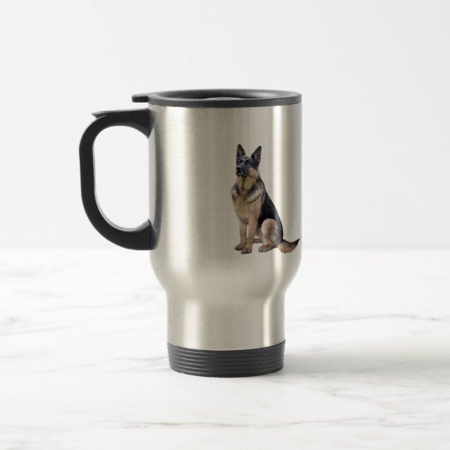 Tysk Schäferhund (C) Resemugg (Vänster)