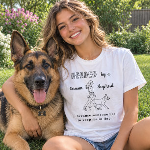 Tysk schäferhund GSD humor T Shirt