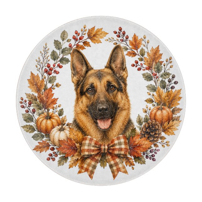 Tysk Schäferhund Höst (Framsidan)