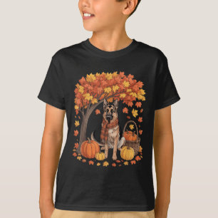 Tysk Schäferhund Höst Skärp Pumpa Höst Än T Shirt
