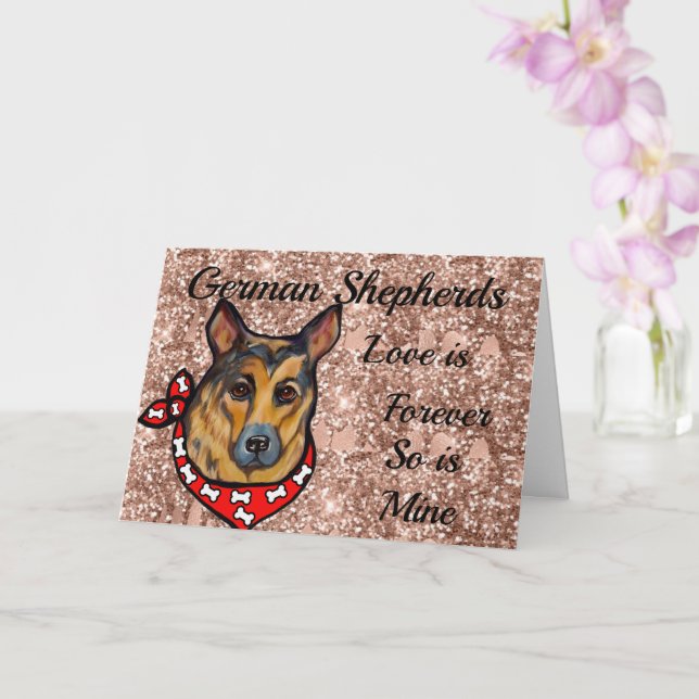 Tysk Schäferhund  Kort (Orkide)