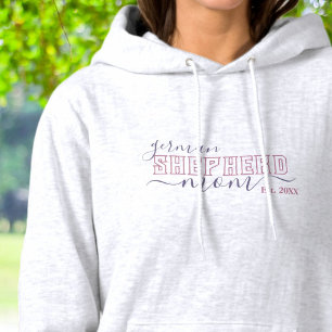 Tysk Schäferhund Mamma Universitetsstil T Shirt