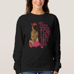 Tysk Schäferhund Min Skugga Har Fyra Ben Och En Sv T Shirt