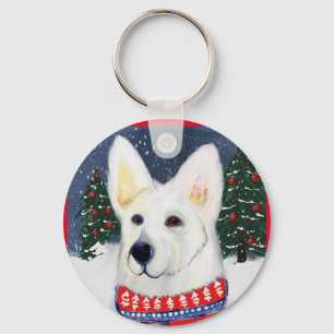 Tysk schäferhund nyckelring