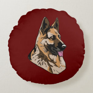 Tysk schäferhund Superbe vakthund Rund Kudde