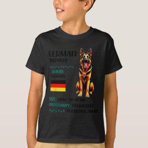 Tysk Schäferhund Ursprung Rolig Tysk Schäferhund Ä T Shirt