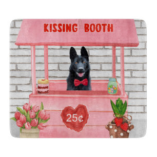 Tysk schäferhund Valentines Day Kysskur