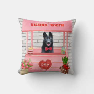Tysk Schäferhund Valentines Day Pusskiosk Kudde