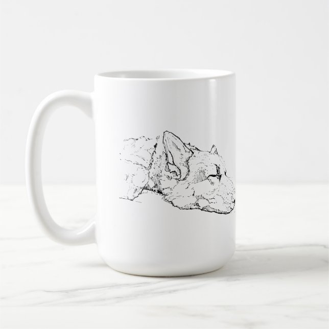 Tysk schäfermugg, Personlig kaffekopp för hundmamm (Vänster)
