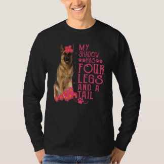Tysk Schapendoes Min Skugga Har Fyra Ben Och En Sv T Shirt