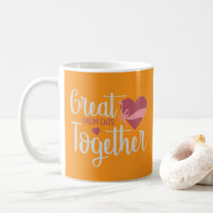 Tysk Schapherd mamma rosa typografi Klassisk kaffe Kaffemugg