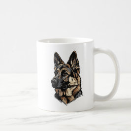 Tysk Schartrikonst Kaffemugg
