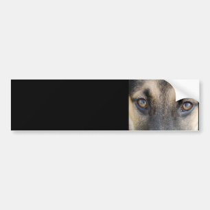 Tysk schepherd Bumper Sticker Bildekal