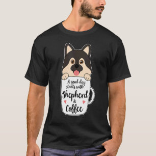 Tysk schepherd Coffee Mugg German Shepherd T Shirt