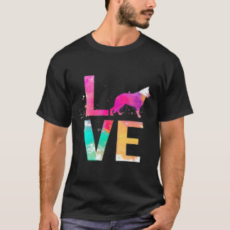 Tysk schepherd Hund Mamma German Shepherd T Shirt