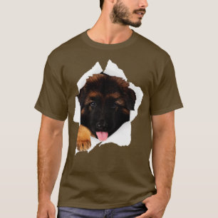 Tysk schepherd Shirt German Shepherd Inside Me T