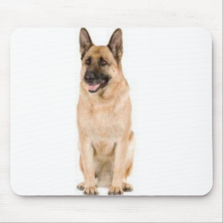 Tysk Shephard hund Mousepad Musmatta