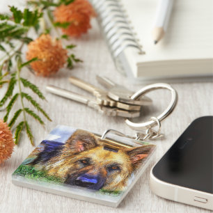 Tysk Shepherd Art