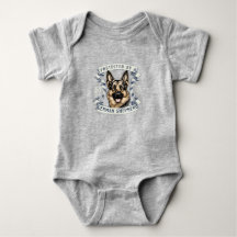 Tysk Shepherd Baby Bodykostdräkt