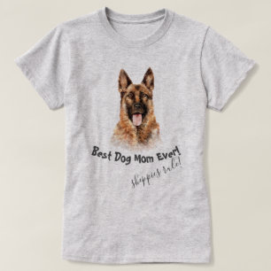 Tysk Shepherd Best Hund Mamma någonsin T Shirt