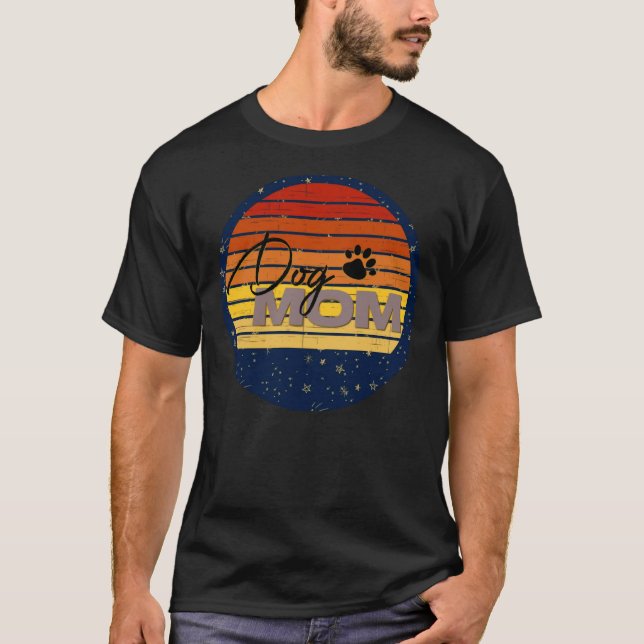 Tysk Shepherd Best Hund Mamma T Shirt (Framsida)