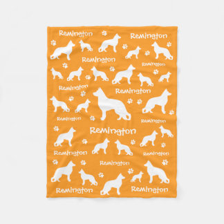 Tysk Shepherd Blanket | Loyal & Loving Gift Fleecefilt