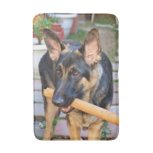 Tysk Shepherd by Shirley Taylor Badrumsmatta