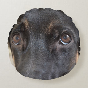 Tysk Shepherd by Shirley Taylor Rund Kudde