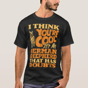 Tysk Shepherd Clothing Hund T Shirt