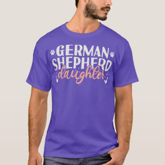 Tysk Shepherd DaughGift T Shirt
