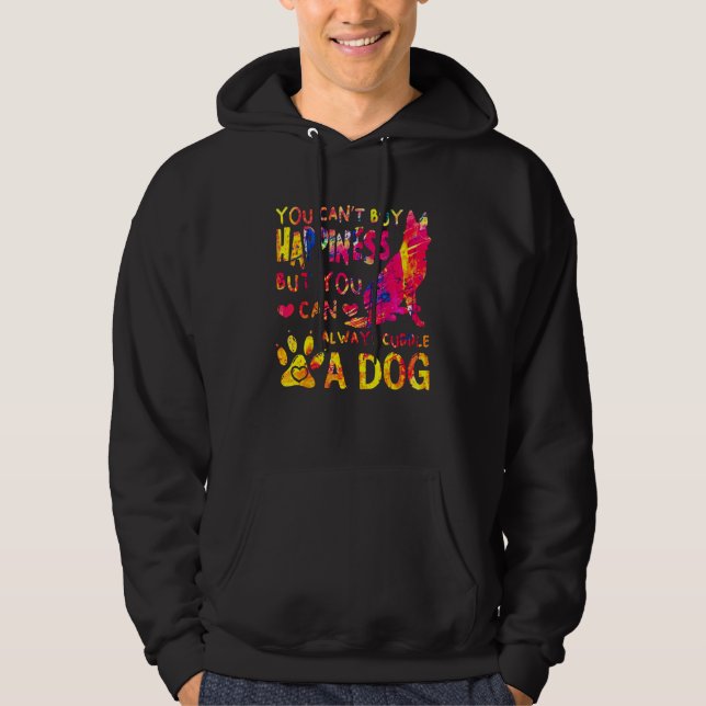 Tysk shepherd du kan köpa dig alltid kan klä dig hoodie (Framsida)