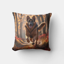 Tysk Shepherd Elegant Dekorativ kudde