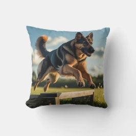 Tysk Shepherd Elegant Dekorativ kudde