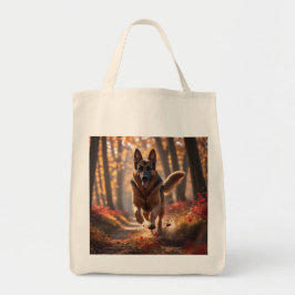 Tysk Shepherd Elegant Livsmedel Tote Bag Tygkasse