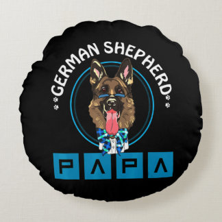 Tysk Shepherd Essential Rund Kudde
