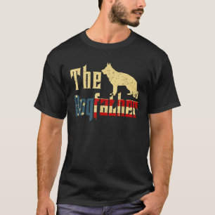 Tysk Shepherd Fars dag Gift Dogfather Hund Pappa T Shirt