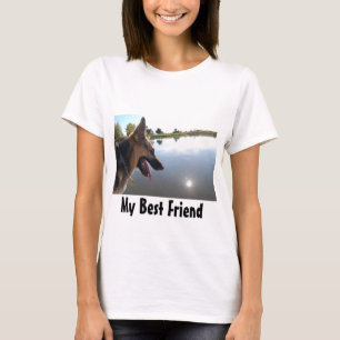 Tysk Shepherd Friend T Shirt