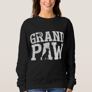 Tysk Shepherd Grand Tass Grandpaw Hund älskare Gra T Shirt
