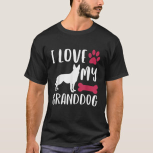 Tysk Shepherd Grandpa Shirt Granddog T S