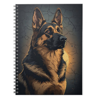 🦴 Tysk Shepherd Hem Dekoration För Hund Fans 🦴 Anteckningsbok