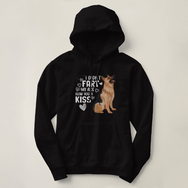 Tysk Shepherd Hund älskare Funny Cute Puppy Älskar T Shirt (Design framsida)