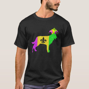 Tysk Shepherd Hund älskare Mardi Gras Carnival Par T Shirt