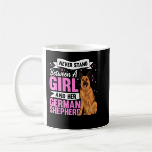Tysk Shepherd Hund Apparel for Womens Kaffemugg