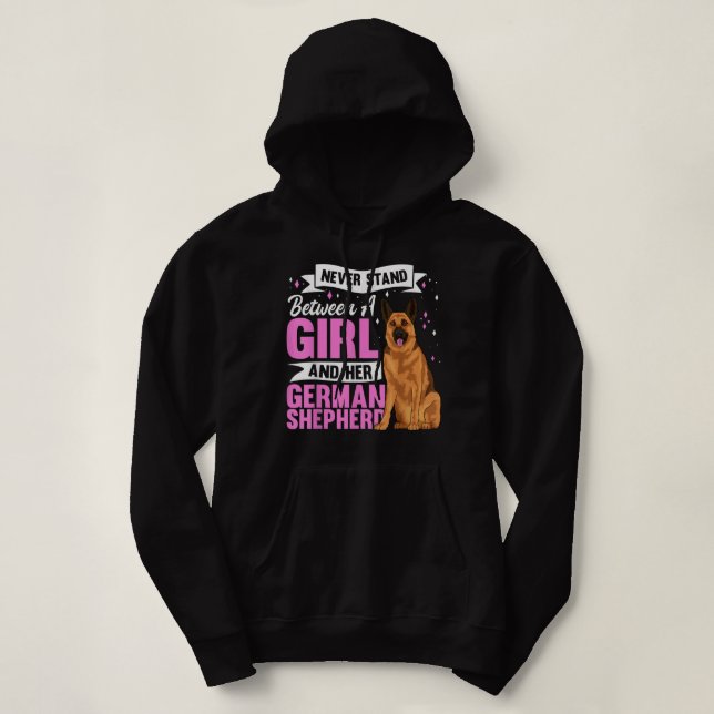 Tysk Shepherd Hund Apparel for Womens T Shirt (Design framsida)