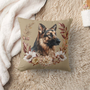 Tysk Shepherd Hund Autumn Wandeans Kudde