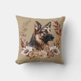 Tysk Shepherd Hund Autumn Wandeans Kudde