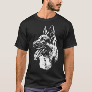 Tysk Shepherd Hund aveln Schutzhund Hund K 9 Un T Shirt