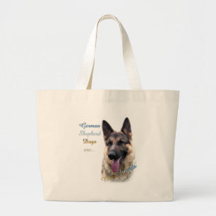 Tysk Shepherd Hund Best Friend 2 Jumbo Tygkasse